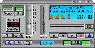 Audio Playback Recorder Screenshot
